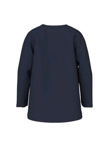 name it Shirt langarm Herzen in Blau