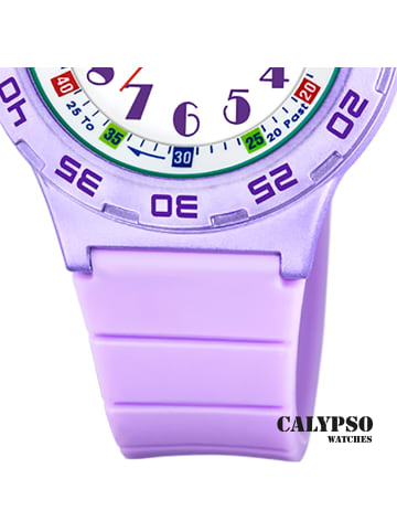 Calypso Analog-Armbanduhr Calypso Junior lila mittel (ca. 36mm)