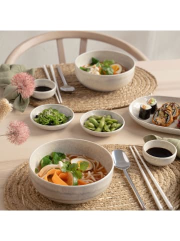 like. by Villeroy & Boch 4er Set Dipschalen Perlemor Sand ø 8 cm in beige