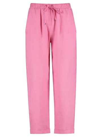 Gerry Weber Bequeme Leinenhose KIA꞉RA RELAXED FIT in Rosa