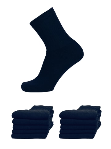 Rogo Socken im 10er Pack Arbeitssocken Tennis in dunkelblau