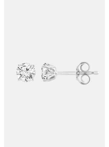 Ethische Diamanten Ohrringe aus 375 Weißgold mit Lab Grown Diamant
