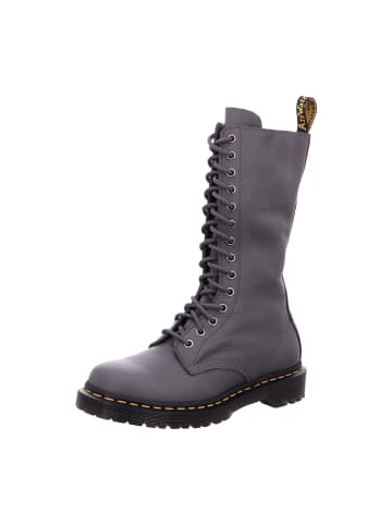 Dr. Martens Schnürstiefel in Grau