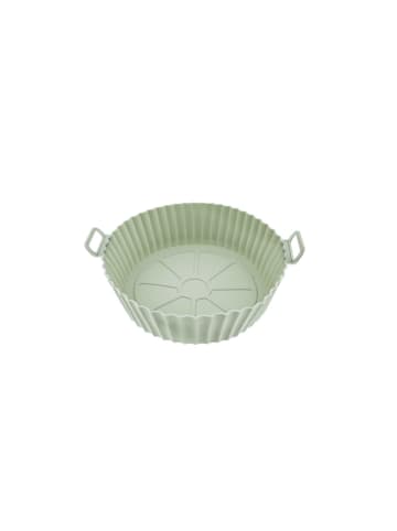 COFI 1453 Silikonform für Heißluftfritteusen – 22 cm, hitzebeständig in Grün