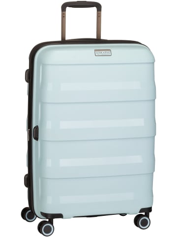 Stratic Koffer & Trolley Straw+ Trolley M in Pastel Blue