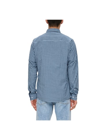 S.OLIVER RED LABEL Langarmhemd in Blau