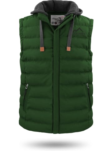 Normani Outdoor Sports Herren Winter-Steppweste Nanaimo in Oliv