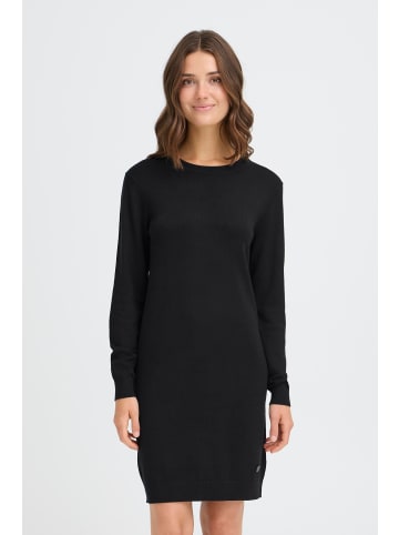 Oxmo Strickkleid OXAida in Schwarz