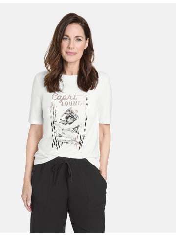 Gerry Weber T-Shirt 1/2 Arm in Off-white