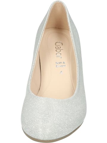 Gabor Klassische Pumps in silber