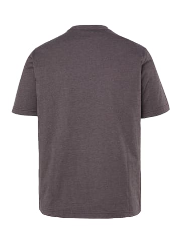 JP1880 Kurzarm T-Shirt in dunkelbraun