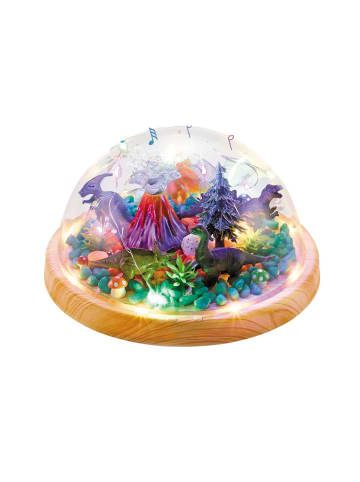Wisam® DIY-Dinosaurier-Terrarium-Kreativset mit Kuppel-Nachtlicht