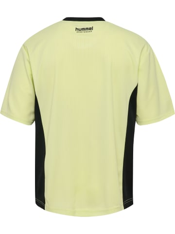 Hummel T-Shirt Hmlloose Fußball Erwachsene in SHADOW LIME