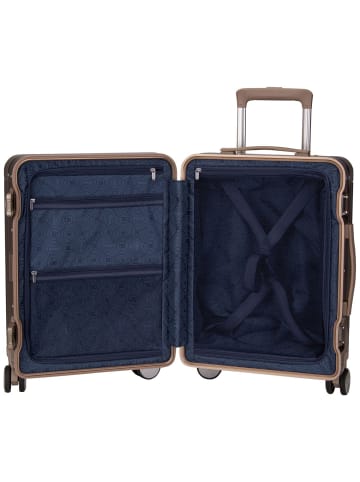 American Tourister Trolley Soundbox Alu Spinner 55 in Bronze