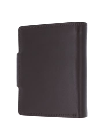 Golden Head Polo Geldbörse RFID Leder 11 cm in dunkelbraun