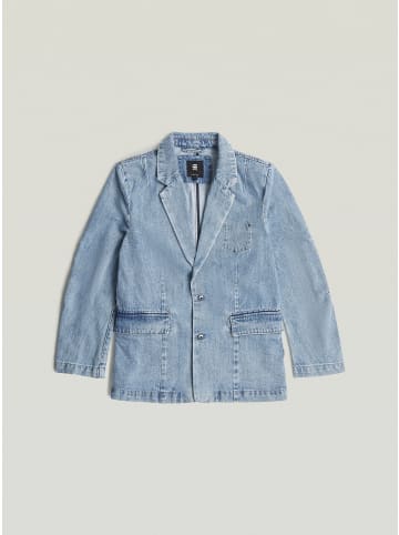 Oversized Blazer faded mineral blue