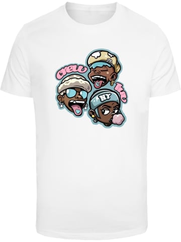 Mister Tee T-Shirt "Crew Luv Tee" in Weiß