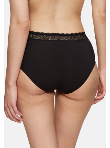 Triumph Midi Slip Feel of Modal in Weiß / schwarz