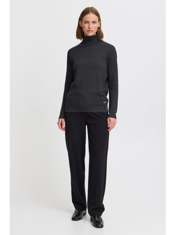 Oxmo Rollkragenpullover OXSINA in Grau