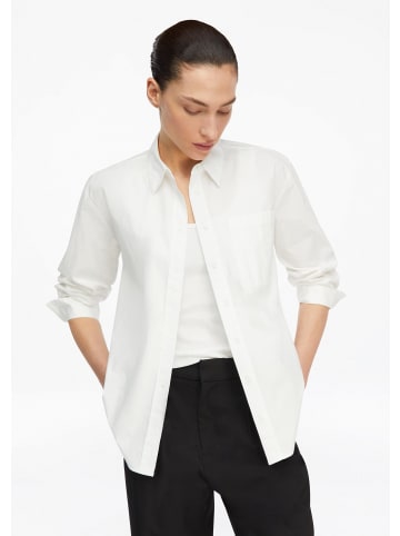 comma Bluse in 0100_weiß