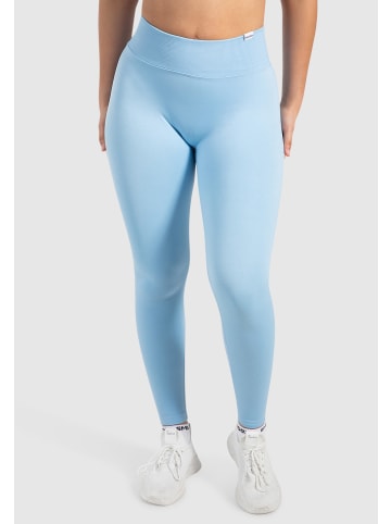 SMILODOX Leggings Myrah Scrunch in Hellblau