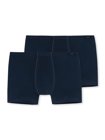 Schiesser Boxershort 2er Pack in Dunkelblau