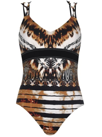 SUNFLAIR Badeanzug in braun