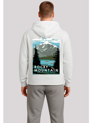 F4NT4STIC Hoodie US National Parks Rocky Mountain National Park in off-white