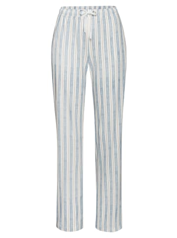 VIVANCE DREAMS Pyjama in blau-rosa-gestreift