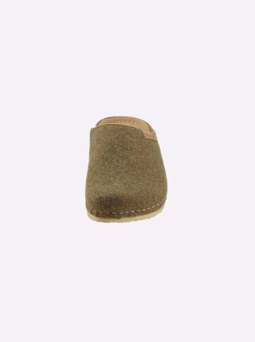 MUBB Pantoffel in oliv