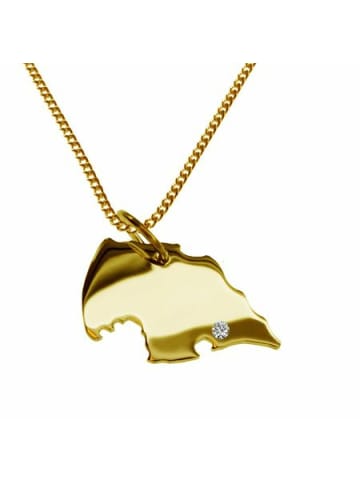 Schmuckador Halskette 50cm Fehmarn in gold