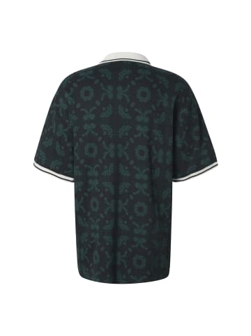 Hummel Polo Shirt in dark green