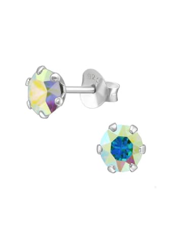 Bungsa Ohrstecker in Silber