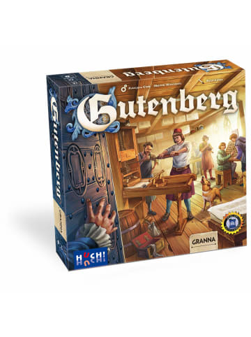 HUCH! Strategiespiel Gutenberg in Bunt