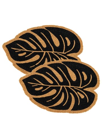 Astra Fußmatte Sonderform COCO SMART SF 2ER SET 2 in Schwarz