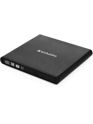 COFI 1453 Externer DVD-Brenner USB 2.0 – Kompakt, leicht & mobil einsetzbar in Schwarz