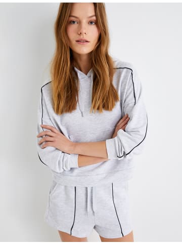 KOTON Sweatshirt in Grau Melange