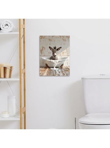 MuchoWow Leinwand bilder Esel (BxH)