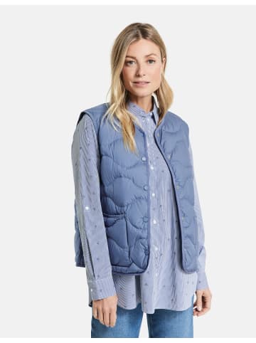 Gerry Weber Weste Outdoor lang in Wave