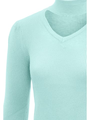 leo selection Damen Strickpullover in Minze