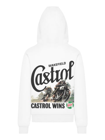 F4NT4STIC Hoodie Castrol Wins in weiß