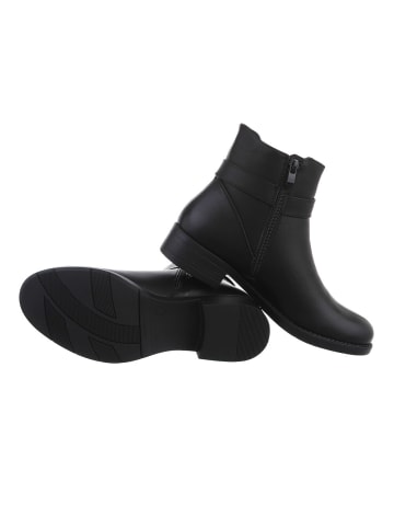 Ital-Design Stiefelette in Schwarz