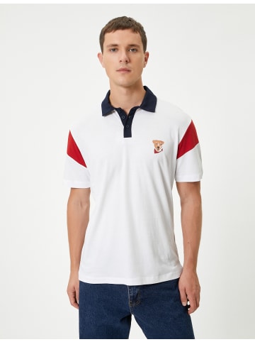 KOTON T-shirt in Weiß