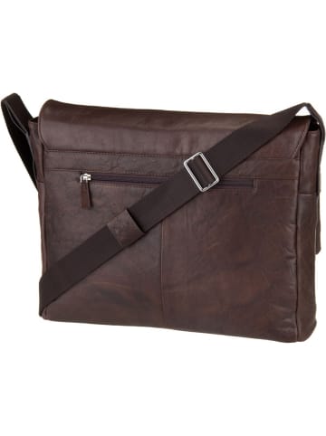 JOOP! Laptoptasche Brenta Kimon Messenger SHF in Dark Brown