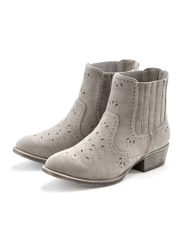 LASCANA Stiefelette in grau