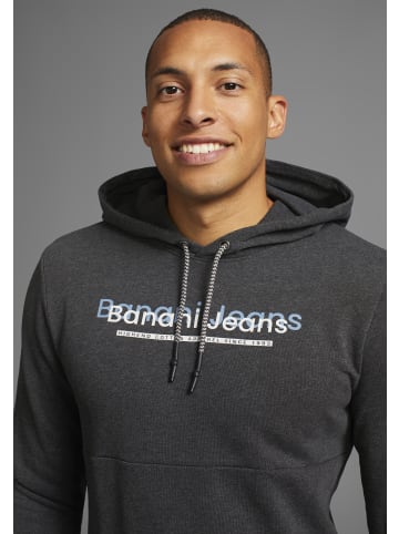 Bruno Banani Kapuzensweatshirt in anthrazit-melange
