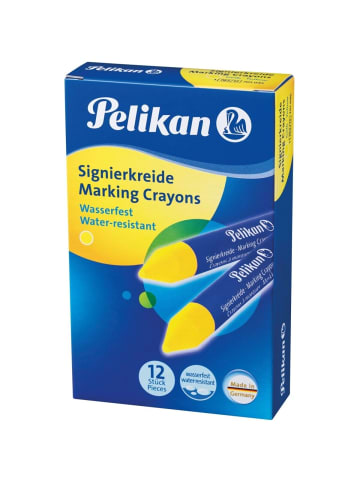 Pelikan Signierkreide 762/12 gelb 12 Stifte
