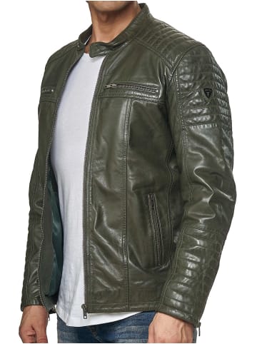 Tazzio Lederjacke "19709" - in Khaki