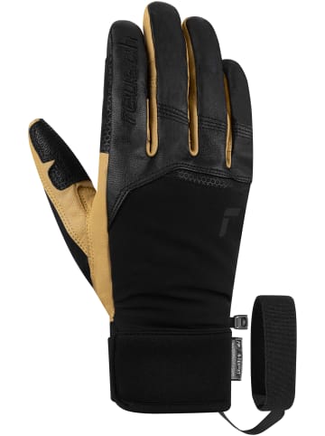 Reusch Fingerhandschuhe Lleon R-TEX® XT in 7490 black / camel