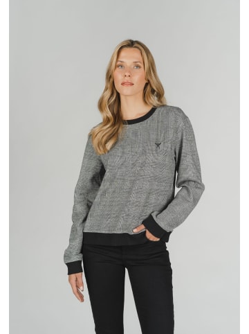 ANGELS  Sweatshirtpullover Sweater mit modischem Muster in SCHWARZ